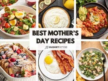 Mother's Day recipes roundup collage
